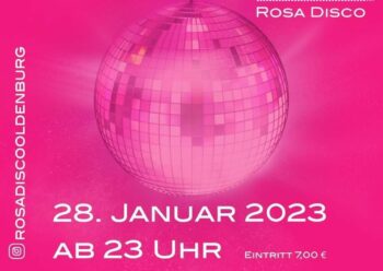 Sa. 28.1.: Rosa Disco