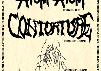 10 Jahre Fat Hoschi Konzert: Atom Atom / Contorture / Heavy Bleeding