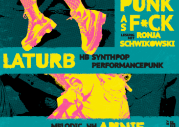 Sa. 7.1.: Lesung „Punk as F*ck“ &  Konzert Annie Anyway und Laturb