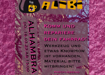 Café Alibi – Fahrradwerkstatt