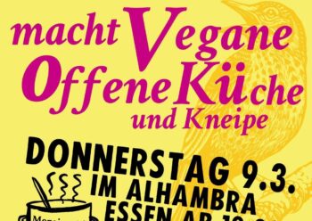 Do. 8.3.: vegane offene Küche (voKü)