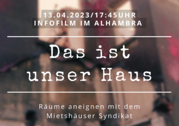 Filmabend: „Das ist unser Haus“