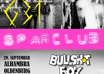 Konzert: BULLSHIT BOY, G31, SPARCLUB