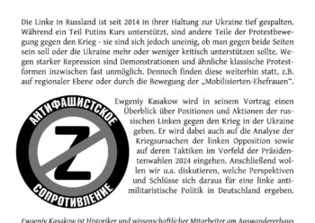 Die Linke in Russland gegen den Krieg