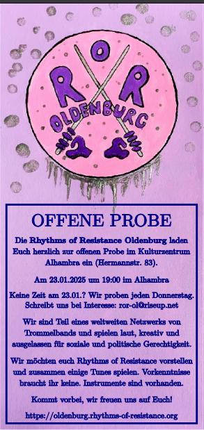 Rhythms of Resistance - offene Probe