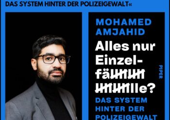 Lesung & Diskussion mit Mohamed Amjahid – „Alles nur Einzelfälle?“