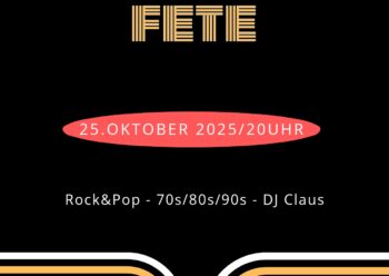Alhambra Fete – 70s/80s/90s Rock&Pop